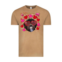 Vintage Camel Valentine's day havanese dog Vintage Tee - RanaPortraitStore