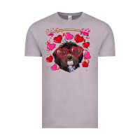 Vintage Zinc Valentine's day havanese dog Vintage Tee - RanaPortraitStore