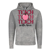 Cloud Rock teach with love Vintage Hoodie - JahusDesignShop