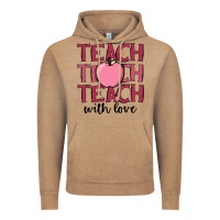 Vintage Coffee teach with love Vintage Hoodie - JahusDesignShop