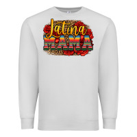 Dove Grey latina mama Premium Sweatshirt - Jasminsmagicworld