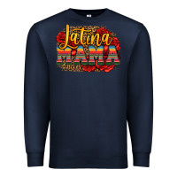 Navy latina mama Premium Sweatshirt - Jasminsmagicworld