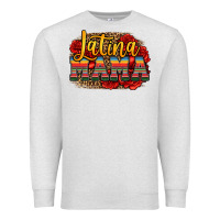 Oatmeal Heather latina mama Premium Sweatshirt - Jasminsmagicworld