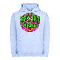 Pigment Grape Ice spooky mama Urban Hoodie - BundleAndBundleShop