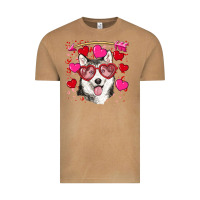 Vintage Camel Valentine's day husky Vintage Tee - RanaPortraitStore