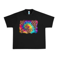 Black leopard tie dye background Urban Heavy Tee - Zillion Design Studio