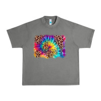 Tornado leopard tie dye background Urban Heavy Tee - Zillion Design Studio