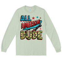 Matcha all american dude Long Sleeve Tee - Zillion Design Studio