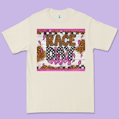 Race Day Vibes Premium Tee Designed By Artiststas