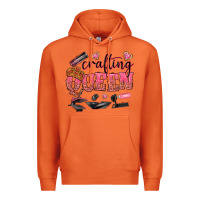 Carrot crafting queen Premium Hoodie - NancyCooperArtShop