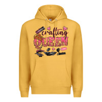 Mustard crafting queen Premium Hoodie - NancyCooperArtShop