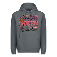 Rock crafting queen Premium Hoodie - NancyCooperArtShop