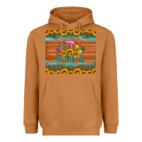 Meerkat hairboss 200z skinny sunflowers leopard hairdresser Heavyweight Hoodie - Artiststas