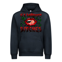Navy it's halloween bitches Urban Hoodie - BundleAndBundleShop