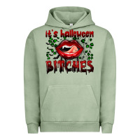 Pigment Oil Green it's halloween bitches Urban Hoodie - BundleAndBundleShop