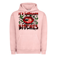 Pigment Salmon it's halloween bitches Urban Hoodie - BundleAndBundleShop