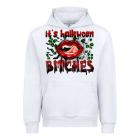 White it's halloween bitches Urban Hoodie - BundleAndBundleShop