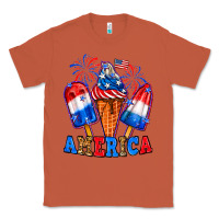 Copper 4th of July America ice creams Classic Tee - Neo Western