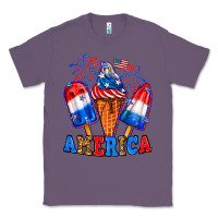 Lavender 4th of July America ice creams Classic Tee - Neo Western