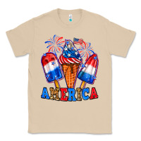 Mushroom 4th of July America ice creams Classic Tee - Neo Western