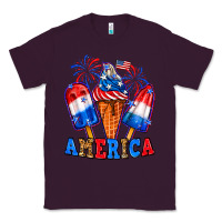 Plum 4th of July America ice creams Classic Tee - Neo Western