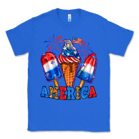 True Royal 4th of July America ice creams Classic Tee - Neo Western