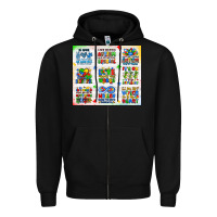 Black autism Zipper Hoodie - JahusDesignShop