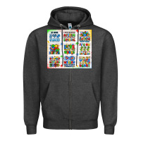 Charcoal Heather autism Zipper Hoodie - JahusDesignShop