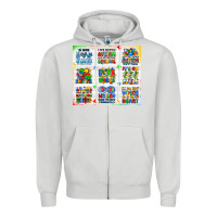 Dove Grey autism Zipper Hoodie - JahusDesignShop