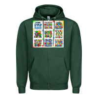 Sports Green autism Zipper Hoodie - JahusDesignShop