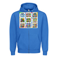 True Royal autism Zipper Hoodie - JahusDesignShop