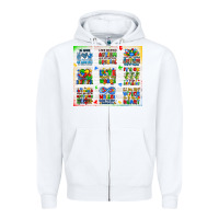 White autism Zipper Hoodie - JahusDesignShop