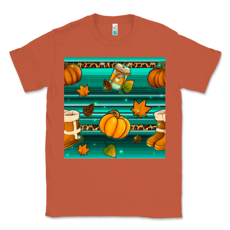 Autumn Seamless Pattern Classic Tee by BundleAndBundleShop | Teevron