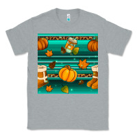 Heather Grey autumn seamless pattern Classic Tee - BundleAndBundleShop