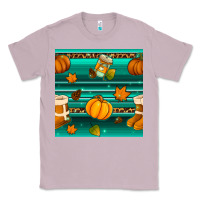 Lilac autumn seamless pattern Classic Tee - BundleAndBundleShop