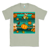 Matcha autumn seamless pattern Classic Tee - BundleAndBundleShop