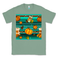 Sage autumn seamless pattern Classic Tee - BundleAndBundleShop