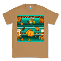 Toasted Coconut autumn seamless pattern Classic Tee - BundleAndBundleShop