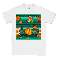 White autumn seamless pattern Classic Tee - BundleAndBundleShop