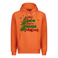 Carrot joy hope love peace christmas Premium Hoodie - MaliasSmallBusiness