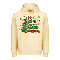 Pina Colada joy hope love peace christmas Premium Hoodie - MaliasSmallBusiness