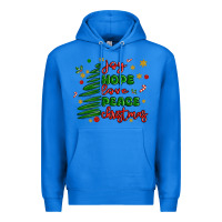 True Royal joy hope love peace christmas Premium Hoodie - MaliasSmallBusiness