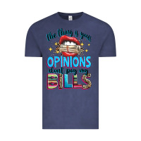 Vintage Denim the thing is your opinions dont pay my bills Vintage Tee - texasbilliewilder