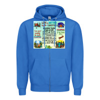 True Royal life is better by the campfire Zipper Hoodie - JahusDesignShop