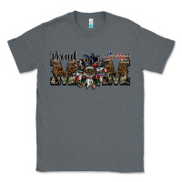 Charcoal Heather proud army mom Classic Tee - SublimationCraftShop