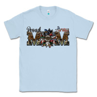 Dusty Blue proud army mom Classic Tee - SublimationCraftShop