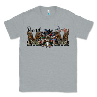 Heather Grey proud army mom Classic Tee - SublimationCraftShop