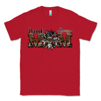 Red proud army mom Classic Tee - SublimationCraftShop