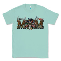 Seafoam proud army mom Classic Tee - SublimationCraftShop
