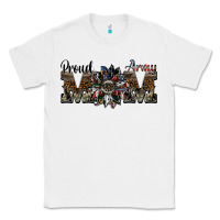 White proud army mom Classic Tee - SublimationCraftShop